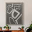 Abstract Maze III - Peinture sur toile encadrée-677655828-677656046