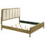Grand lit tapissier Tully Nutmeg