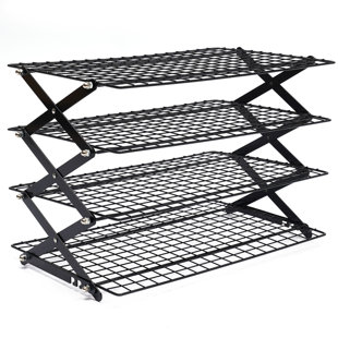 Gotham Steel Crisper Tray Air Frying Tray for Oven Nonstick Baking Tray 2  Pcs Set 12.5x9 