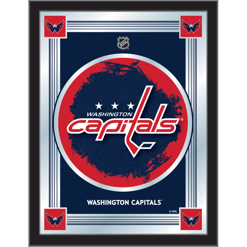 « logo mirror », impression encadrée NHL, Washington Capitals