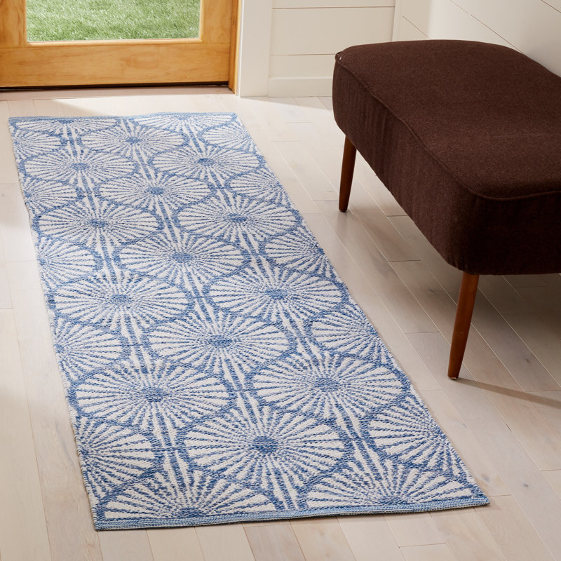 Oak Hill Hand Woven Performance Geometric Rug, Runner 2'3" x 7'
