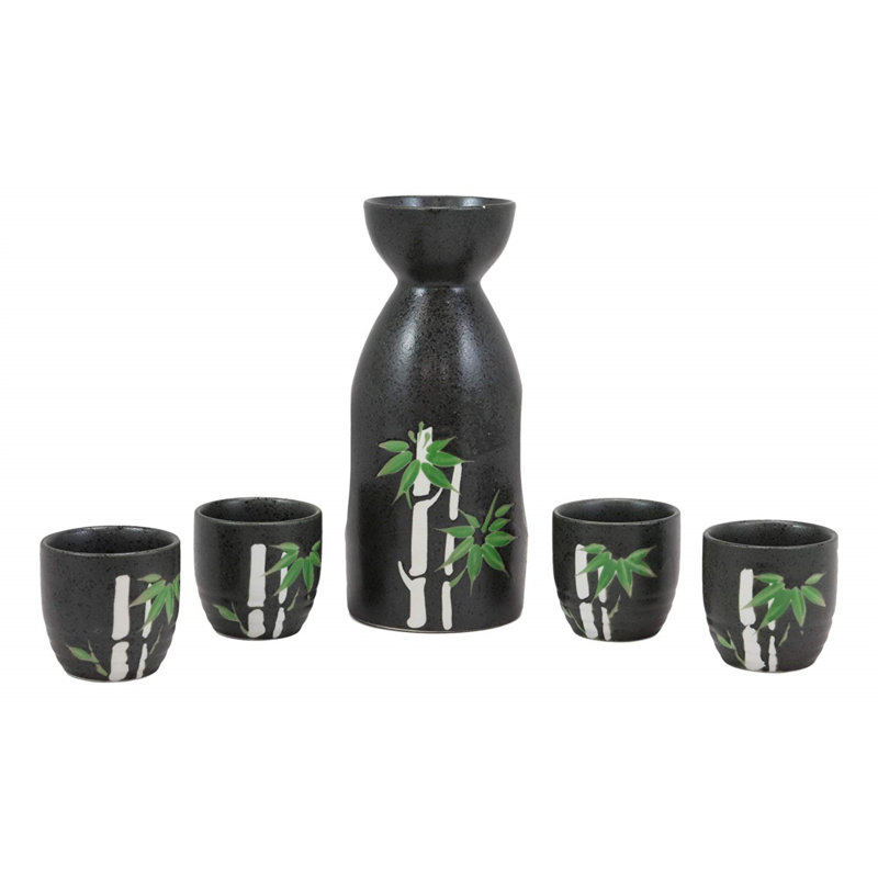 Hazleton Ceramic 5 - Piece Beverage Serving Set