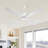 48 In. Dc Motor 4 Solid Wood Blades Indoor Ceiling Fan With Remote-948780457-948780458