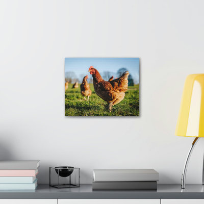 Art de poulet majestueux, impression murale