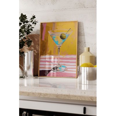 Peinture décorative encadrée