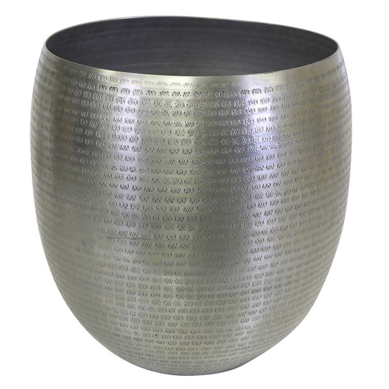 Locklin Handmade Metal Pot Planter, 43cm H x 42cm W x 42cm D