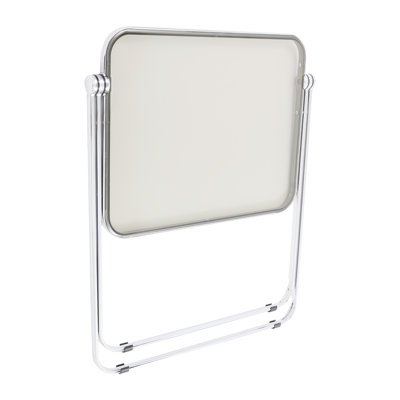 Foldable & Portable Metal Frame Acrylic Tray Table