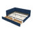 Queen Size Storage Upholstered Tufted Bed Frame, Sofa Bed Frame With Comfortable Backrest And Armrests, Queen Size Bed For Bedroom, Living Room,Velvet, DARK BLUE(85.5''*64.5''*29.5'')-606274467