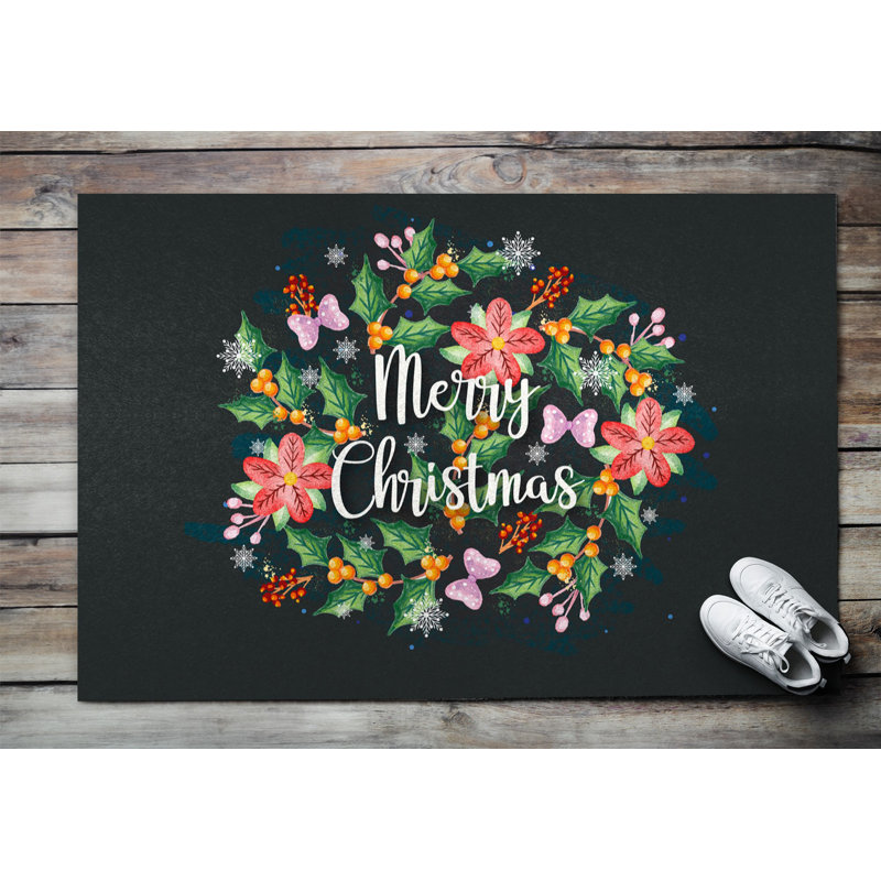 Non-Slip Christmas Outdoor Doormat