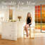 26" Modern Bar stools Set of 2,Black PU Leather Gold Metal Base,Counter Height Bar Stools.-133682347-133682351