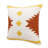 Cotton Geometric Throw Pillow