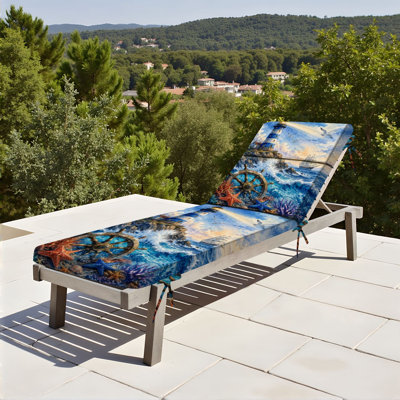  Coussin de chaise longue d'extérieur de 3 po pour l'extérieur