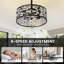 Ventilateur de plafond moderne en cristal 19 po avec ensemble d'éclairage et télécommande
