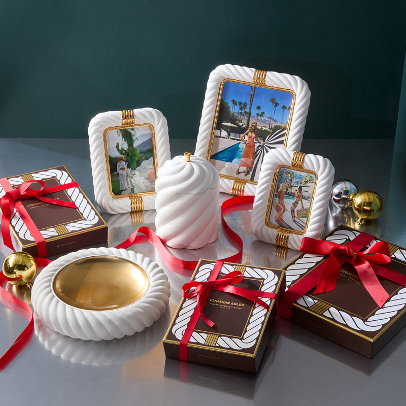 Decorative Box, 6.25" H x 5.25" W x 5.25" D