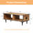 Dayshanay Solid Wood Top Single Coffee Table-11926818