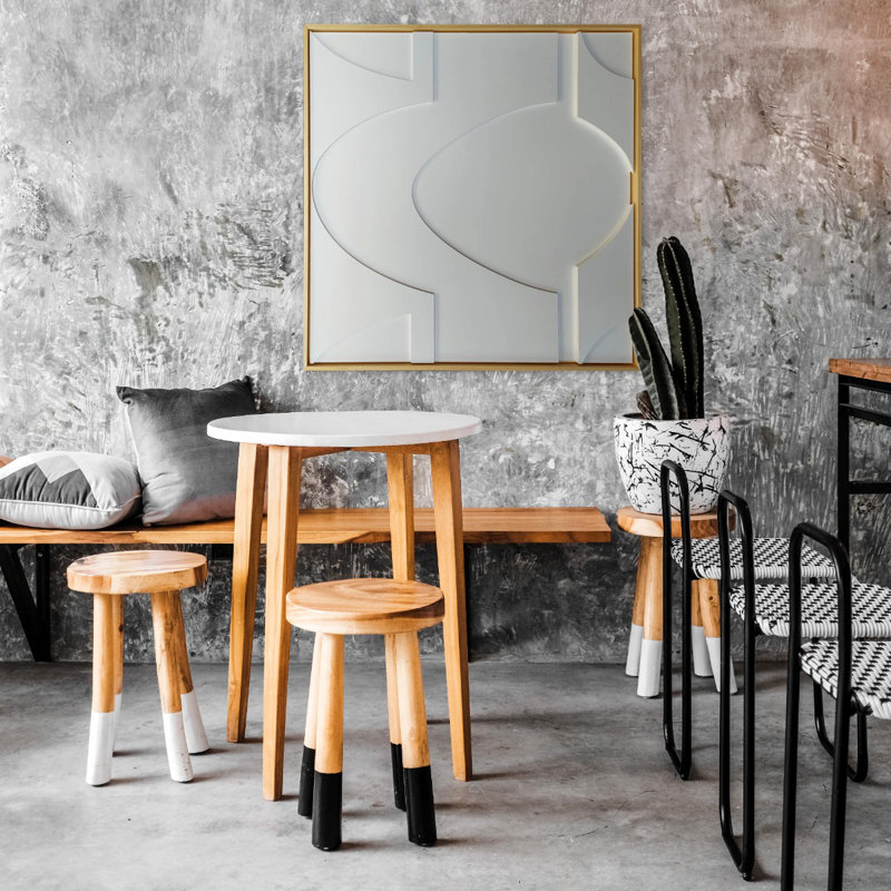 Amsterdam Shapes II Photograph, White