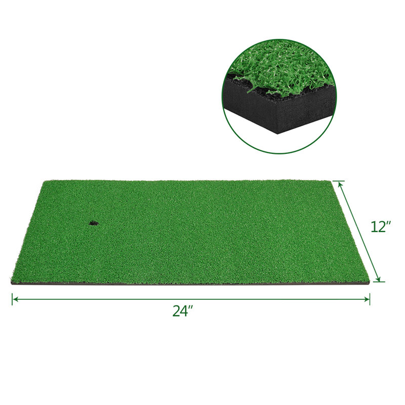 Tapis de gazon gazon synthétique, H 2 po x l 24 po x P 12 po