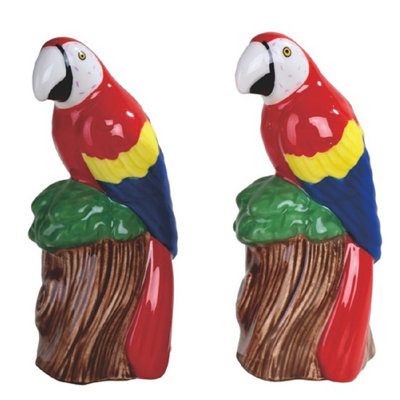 FC Design Parrot Salt and Pepper Shaker Set