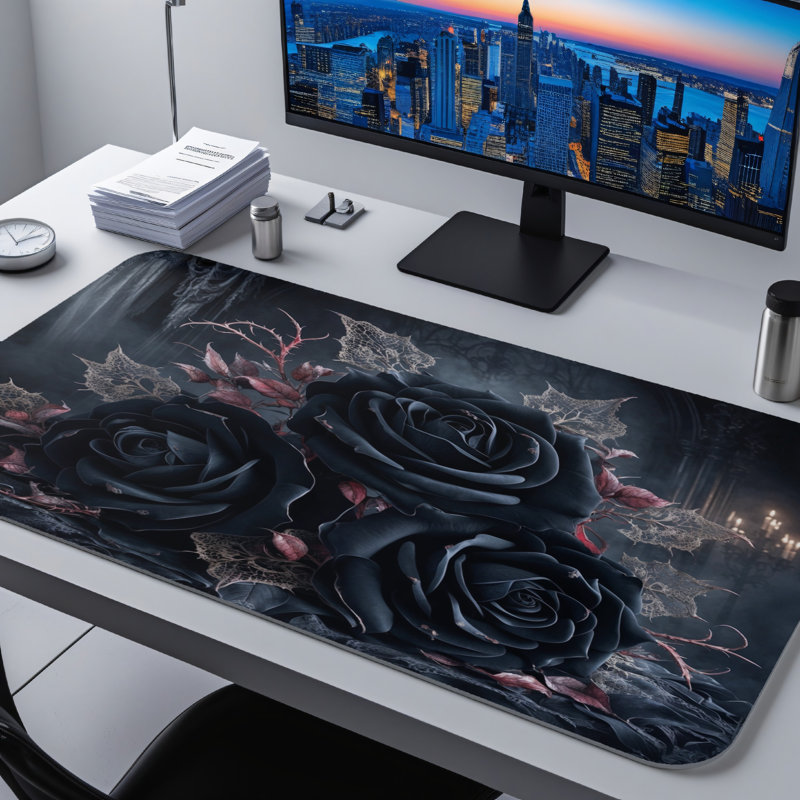 Polyester Desk Pad, 23.6x13.8