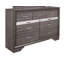 RYDER SPARKLE GREY DRESSER