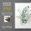 Blue Mist Eucalyptus I Framed Print - Solid Wood-112361967-112361957