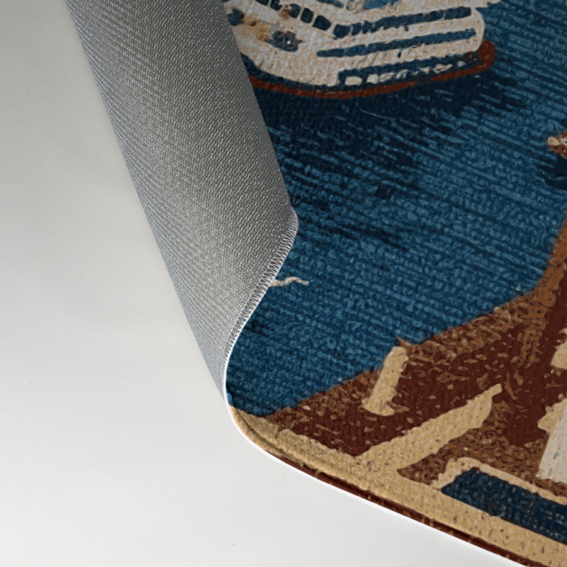 Tapis intérieur et extérieur gris Transport, Rectangulaire 3 pi x 5 pi