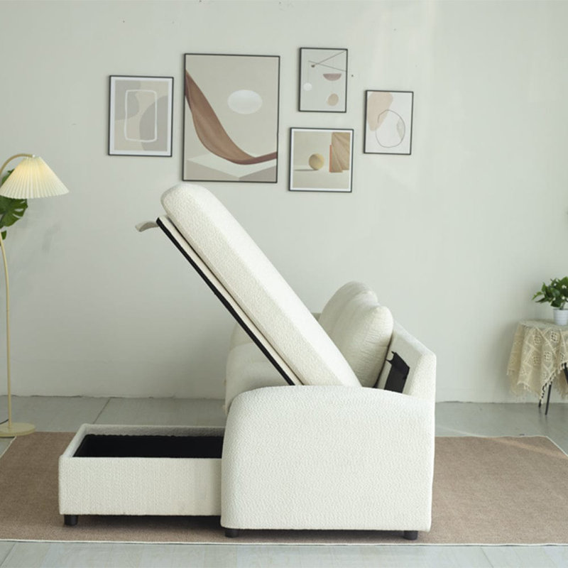 3 Seater Corner Sofa , White