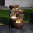 Weather Resistant Cascade Fountain with Lights