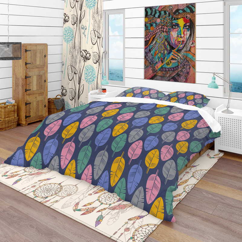 Ensemble de housse de couette sud-ouest, Housse de couette très grand + 2 taies décoratives