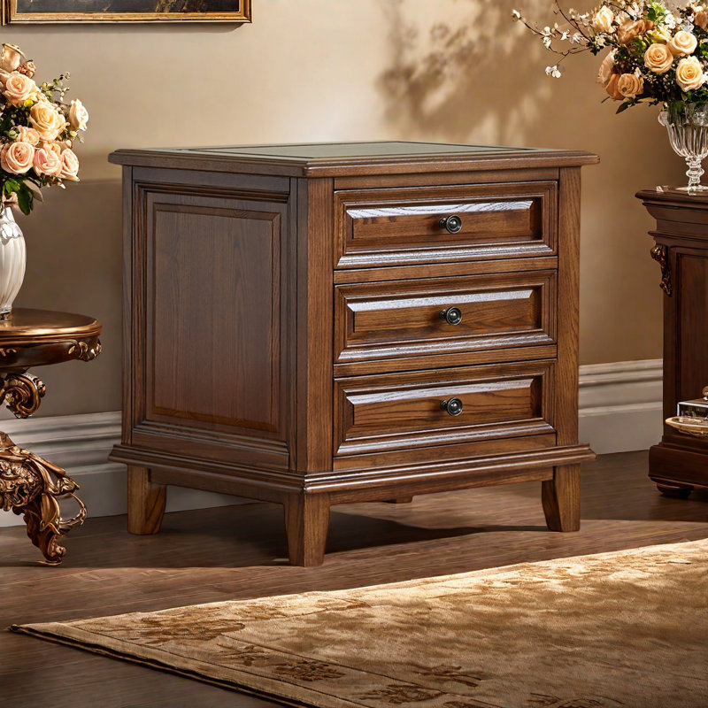 Retro Storage Cabinet, 25.59" H x 22.83" W x 17.72" D