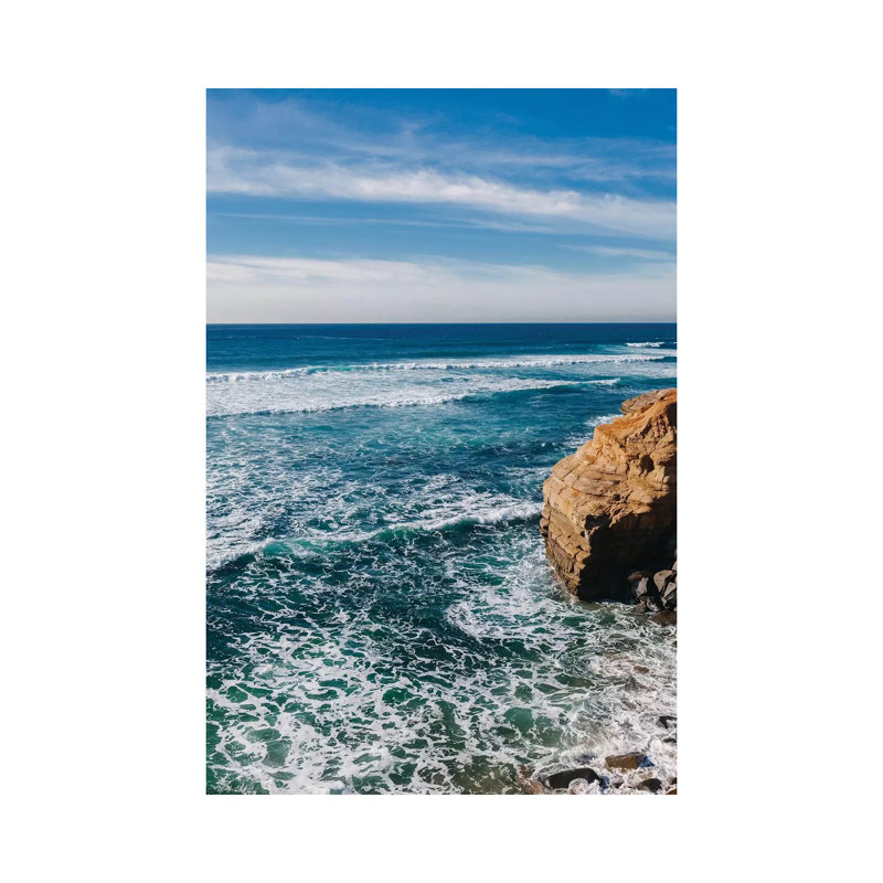 Sunset Cliffs III by Bethany Young - Print on Canvas, Wrapped Canvas, 45.72cm H x 30.48cm W x 1.91cm D