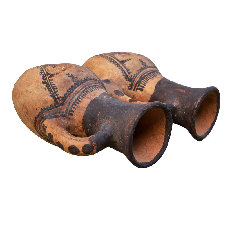 Moroccan Water Vessel W/ Berber Tattoos