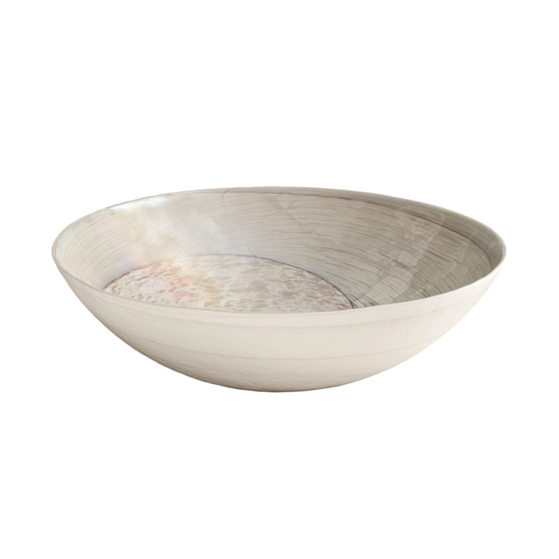 Murano Glass Circular Vessel Bathroom Sink