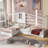 Wood House Bed-1848883436