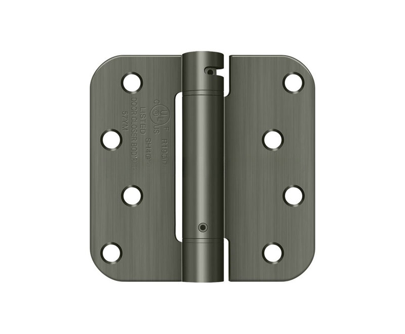 Steel Hinge, Antique Nickel