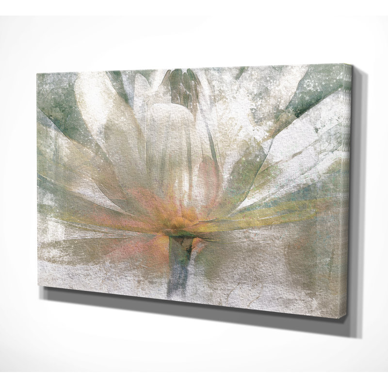 "lily light" par mike calascibetta, reproduction d’art sur toile tendue, H 32 po x l 48 po x P 1,5 po