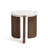 18 "Modern Round Side Table