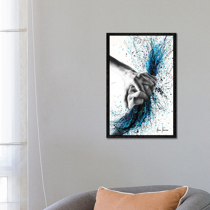 Never Let Go by Ashvin Harrison - Gallery-Wrapped Canvas Giclée on Canvas, 66.04 cm H x 45.72 cm W, Black Framed