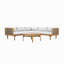 Ensemble de conversation modulaire avec coussins imperméables - Ensemble de canapé d'extérieur de qualité supérieure (coussin)-156251496