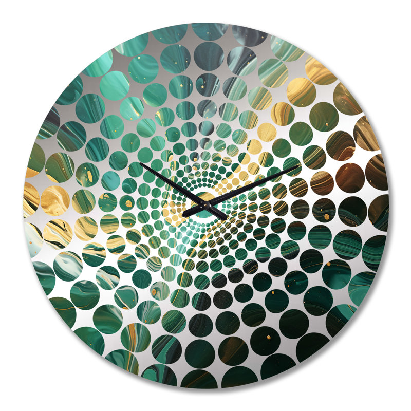 Lamy - Abstract Marble Wall Clock, Extra Large