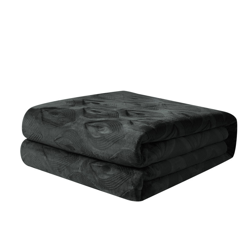 Couverture Annjelica, Très grand, Gris anthracite Bud