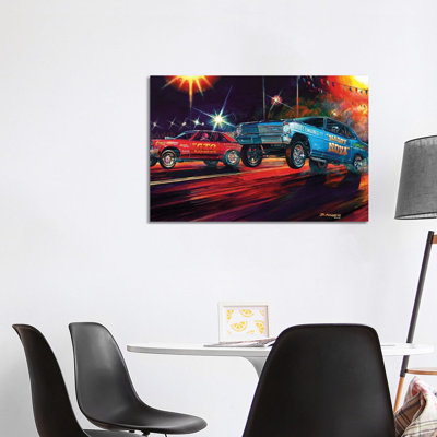 Lift Off by Bruce Kaiser - Wrapped Canvas Print