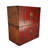 2 Piece Solid Wood Coffee Table Trunk