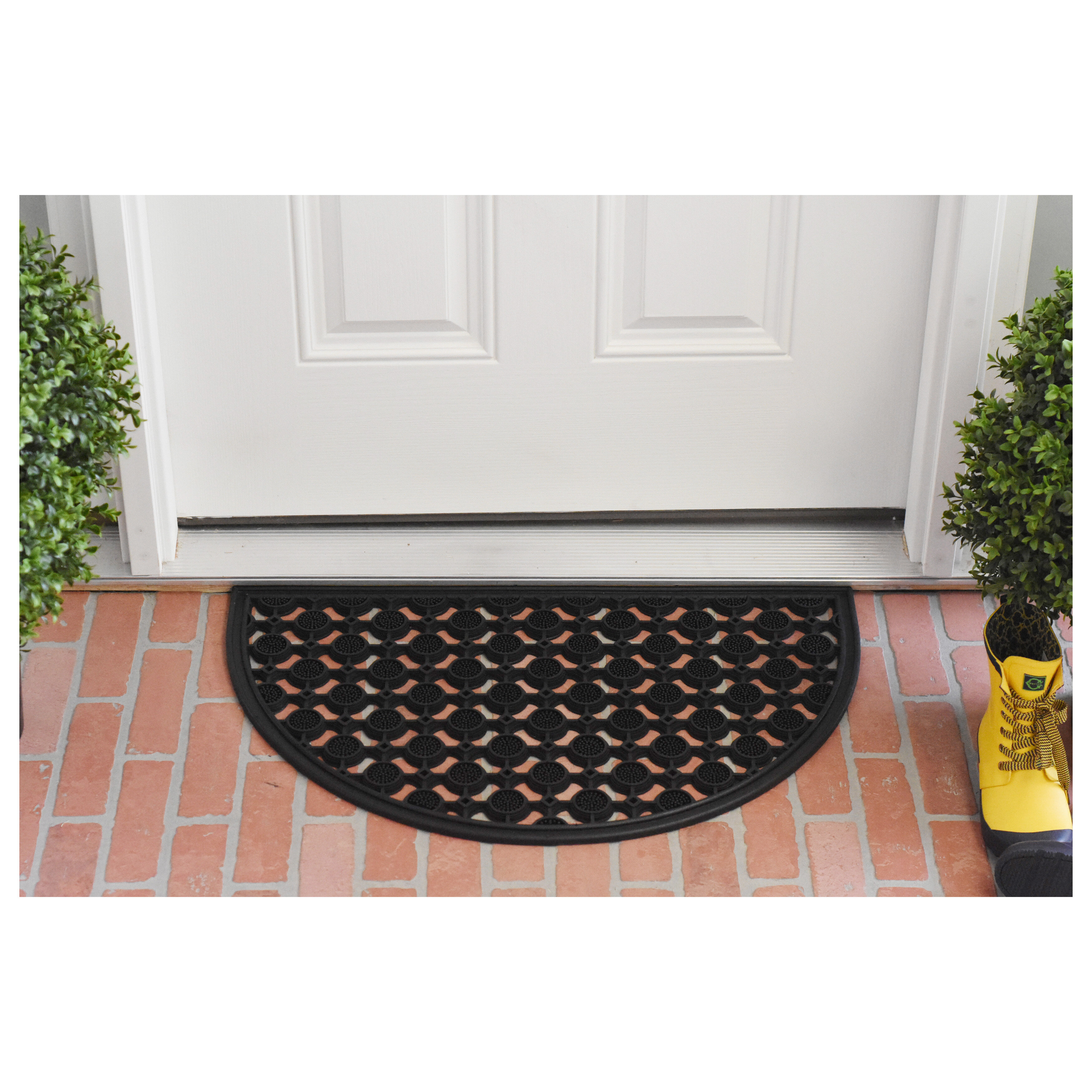 Cornell Big Red 18 x 30 Holiday Coir Doormat