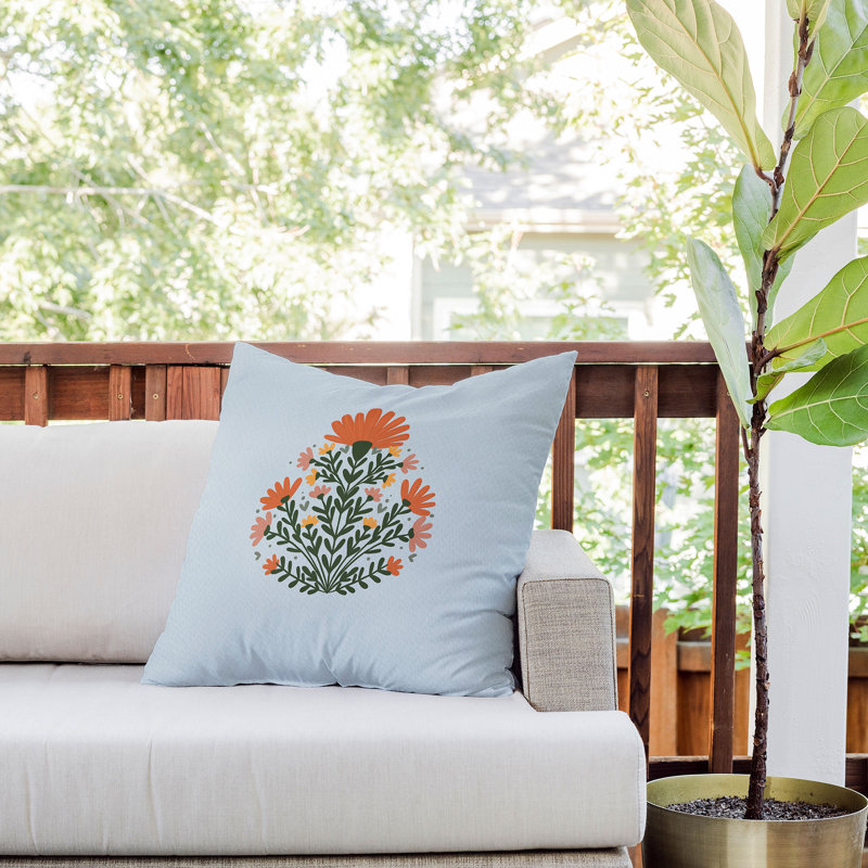 Angela Reversible Throw Pillow, 20"H x 20"W