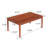 BRYAN COFFEE TABLE(Only Including Table)