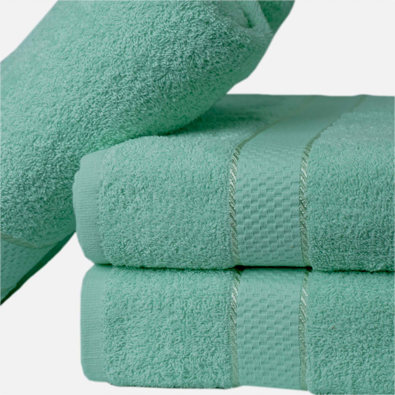 100% Cotton Bath Sheet, Mint Green