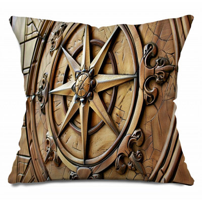  Coussin en coton réversible