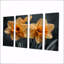 Monochromes jaune gris lumineux jonquilles de luxe - ensemble d'art mural jonquilles-1097218913