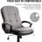 Latitude Run® Kobart Fabric Executive Chair